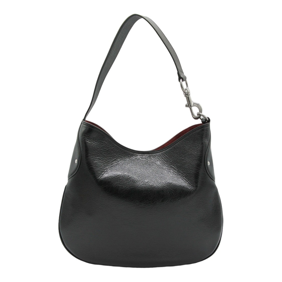 Mulberry Smooth Black Leather Shoulder Bag