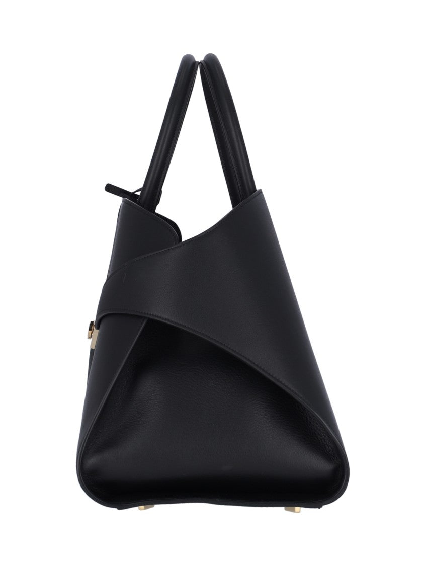 Ferragamo "Hug" Large Bag – Black