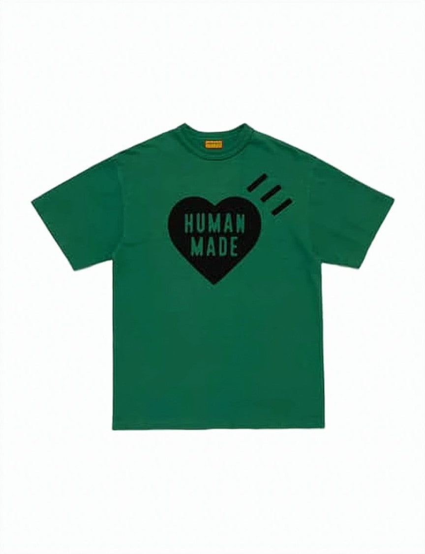 Humanmade Relaxed Fit Crew Neck T-Shirt With Heart Graphic