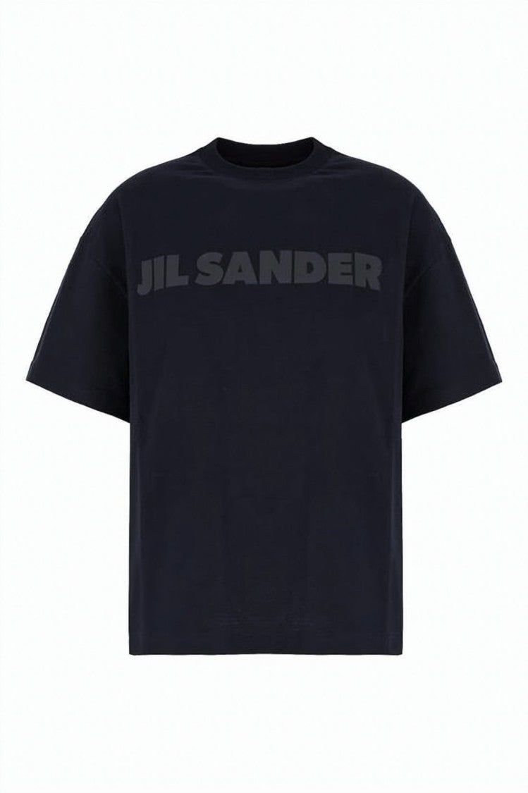 Jil Sander Boxy-Fit Black Cotton T-Shirt