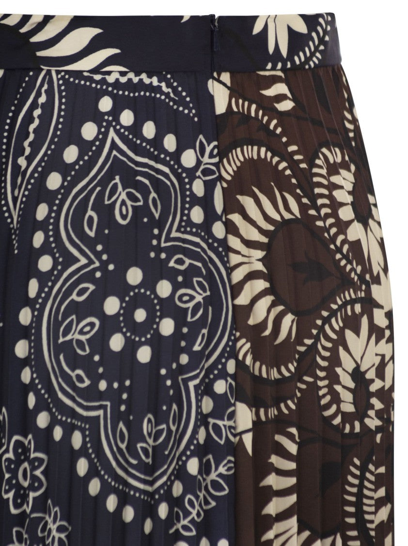 Max Mara Wkdmilord - Printed Twill Skirt