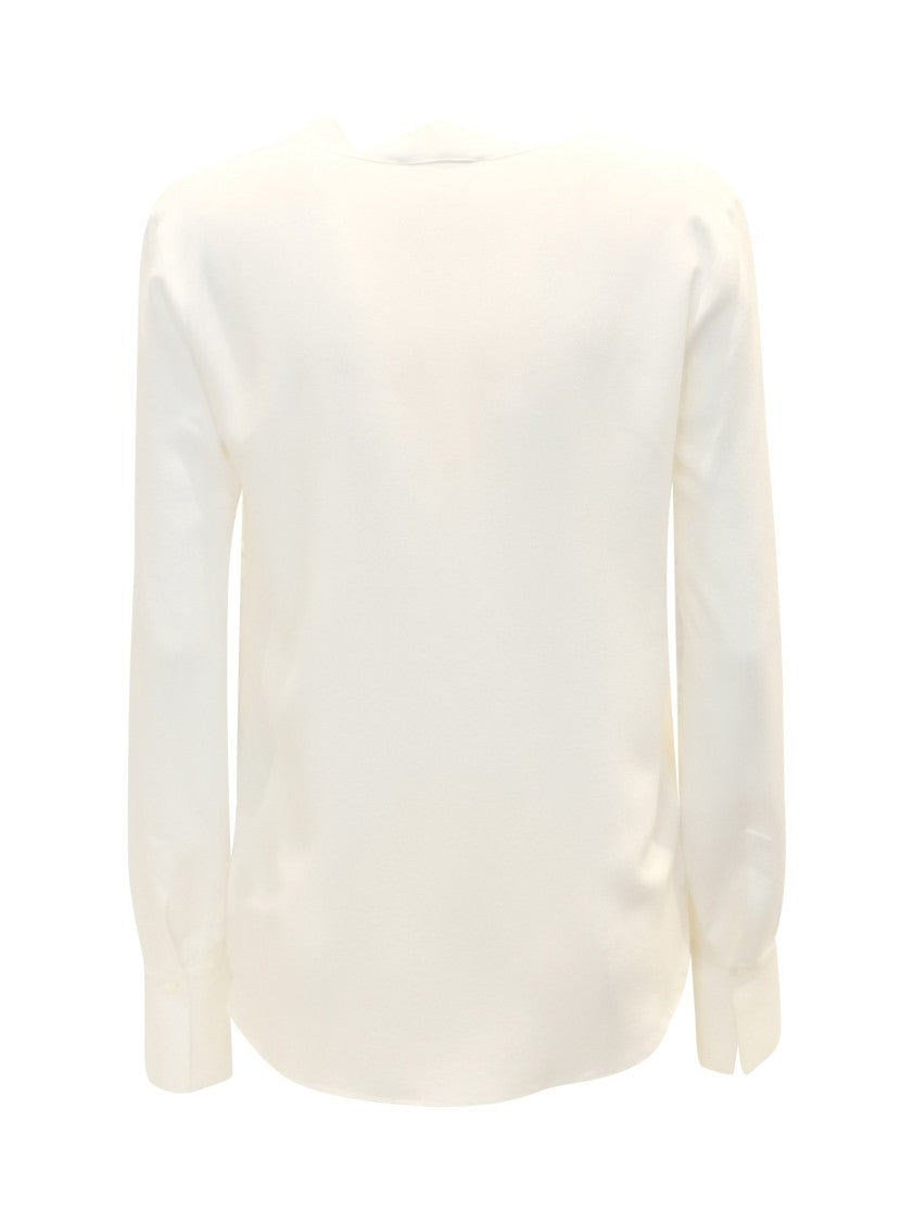Antonelli White Silk Aversa T-Shirts