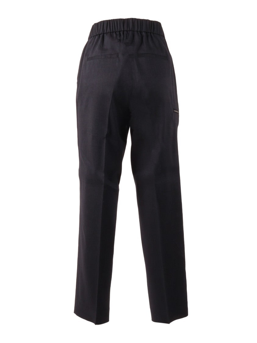 Peserico Woman Trousers Elastic Straight-Leg Pants