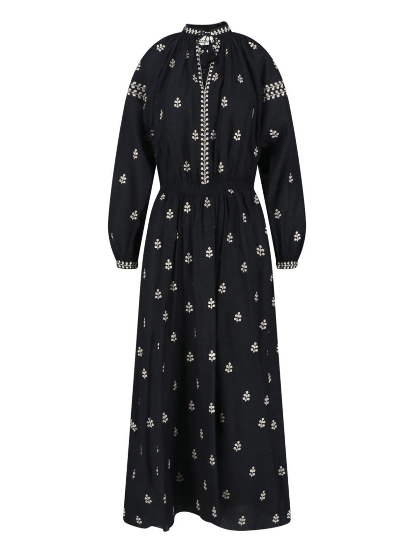 Isabel Marant Black Dress With Flattering Silhouette