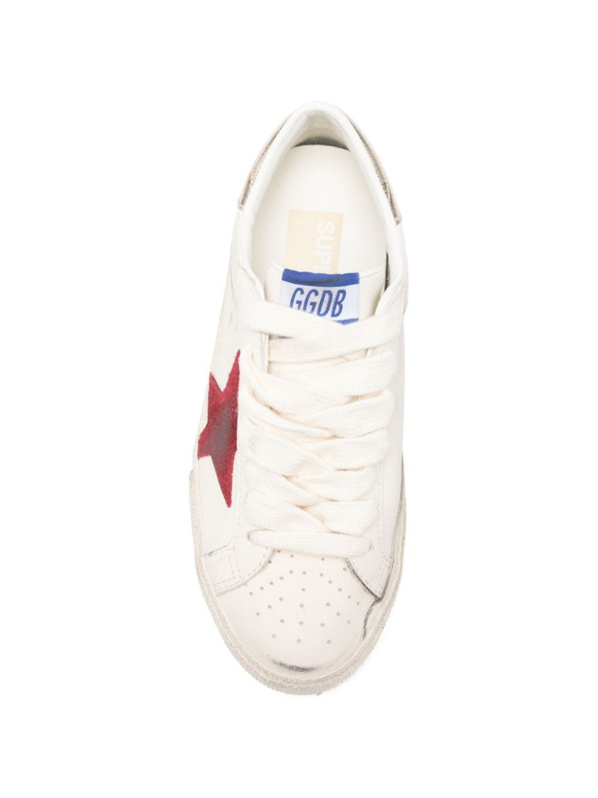Golden Goose Silk And Nylon Round Toe Sneakers