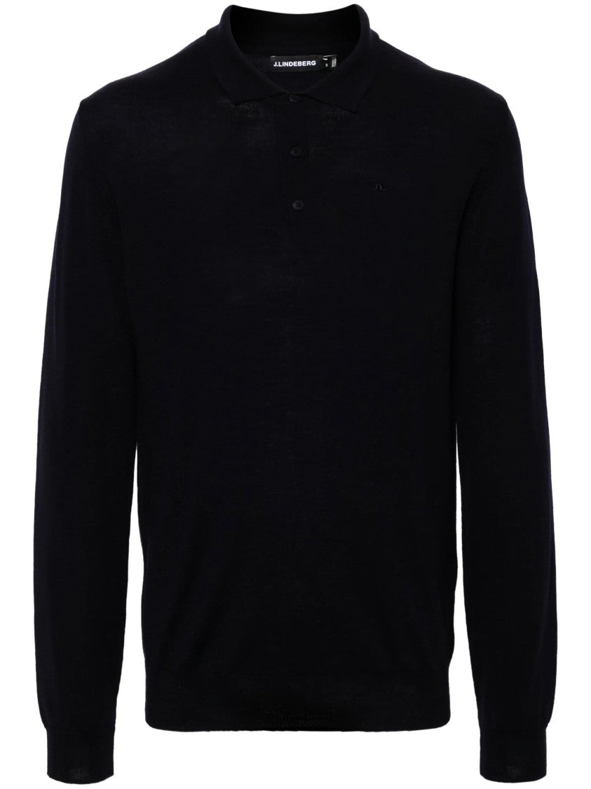 J.Lindeberg Noel Light Merino Polo Shirt