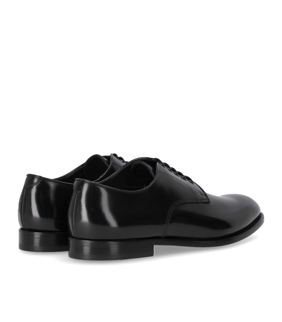 Doucal's Derby Horse Black Lace Up