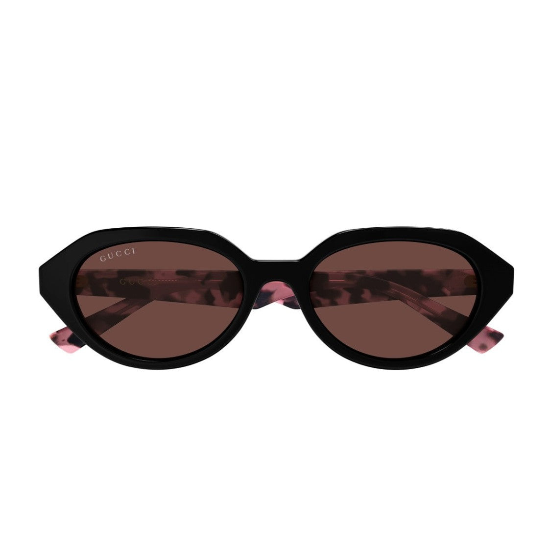 Gucci Multicolor Linea Emblem Acetate Geometric Sunglasses