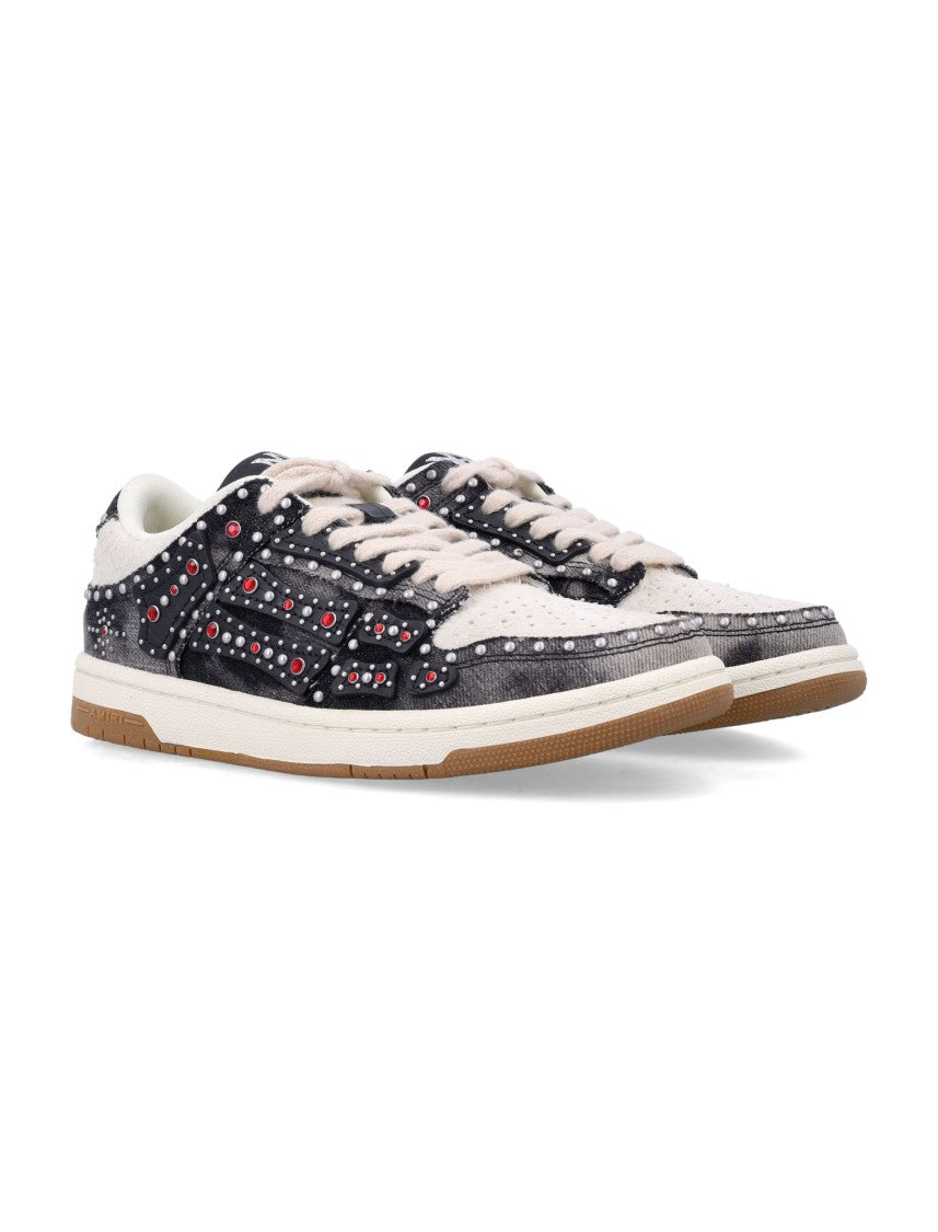 Amiri Stud Skel Low Top Sneakers