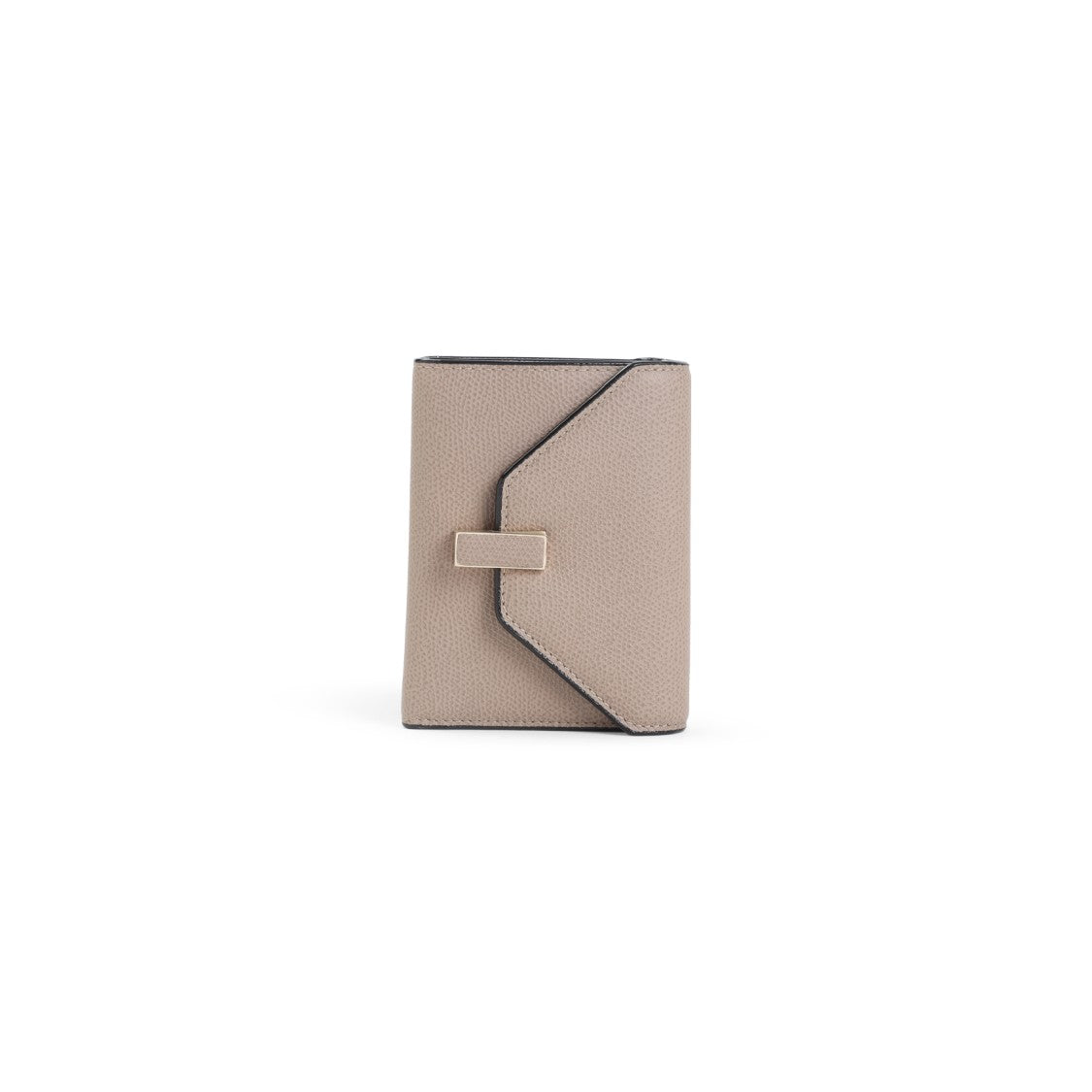 Valextra Iside Beige Calf Leather Wallet
