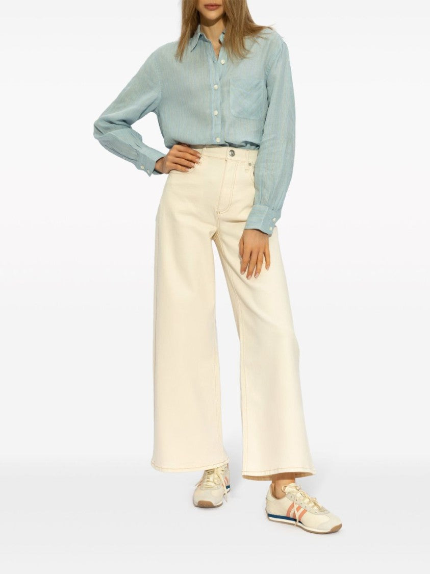 Rag & Bone Wide Leg Jeans