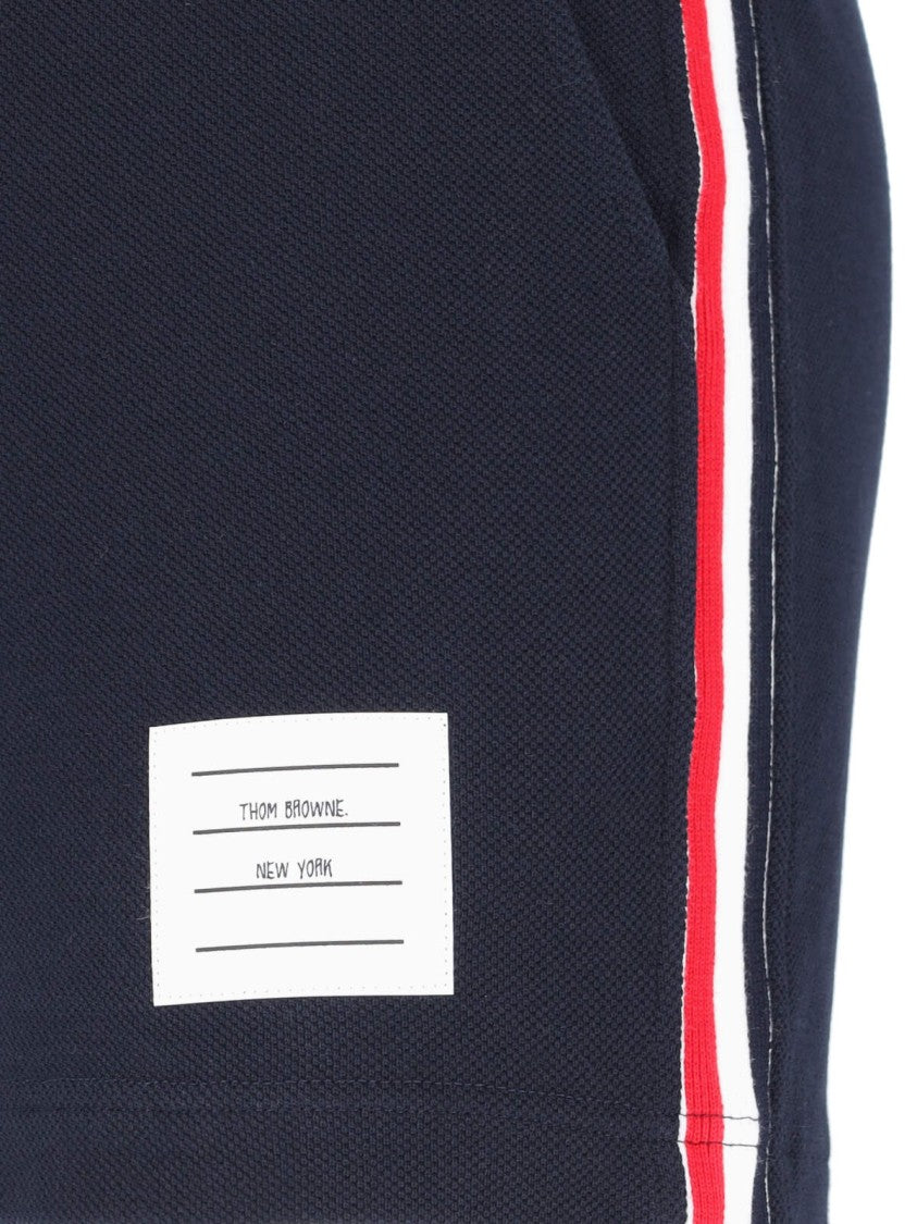 Thom Browne Sports Shorts "Stripe" – Navy