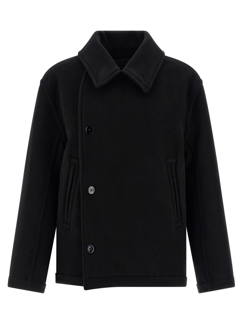 Lemaire 'Boxy Peacoat' Coat