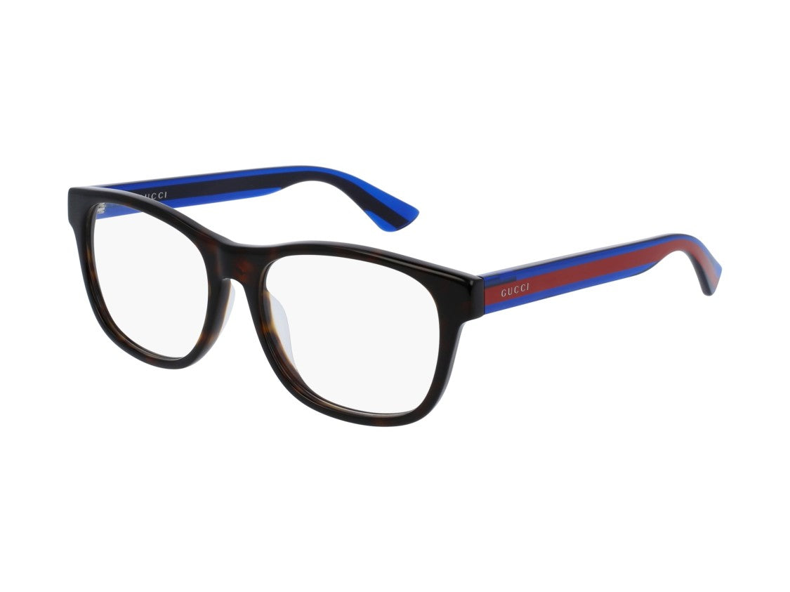 Gucci Gg0004oa Tortoiseshell Square Eyeglasses