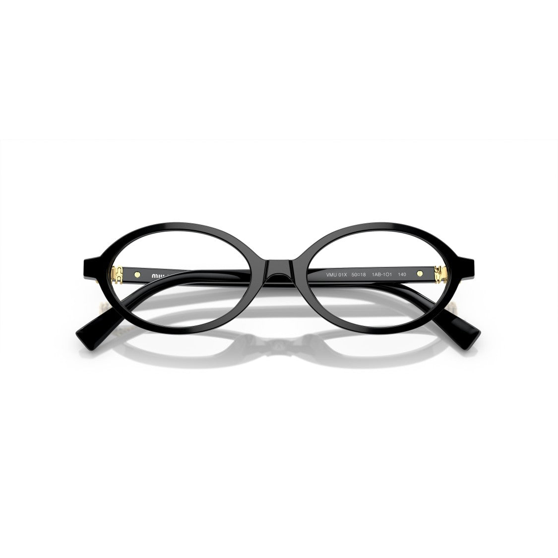 Miu Miu 0Mu 01Xv Oval Frame Sunglasses