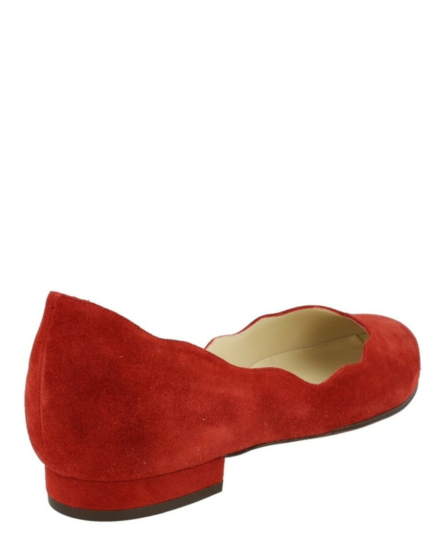 Ferragamo Turchina Archive Limited Edition 1960S Suede Ballet Flats