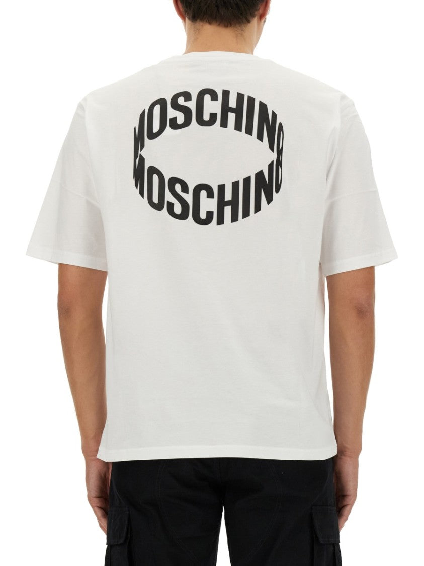 Moschino Regular Fit White T-Shirt