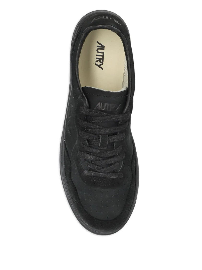 Autry Medalist Suede Low-Top Sneakers