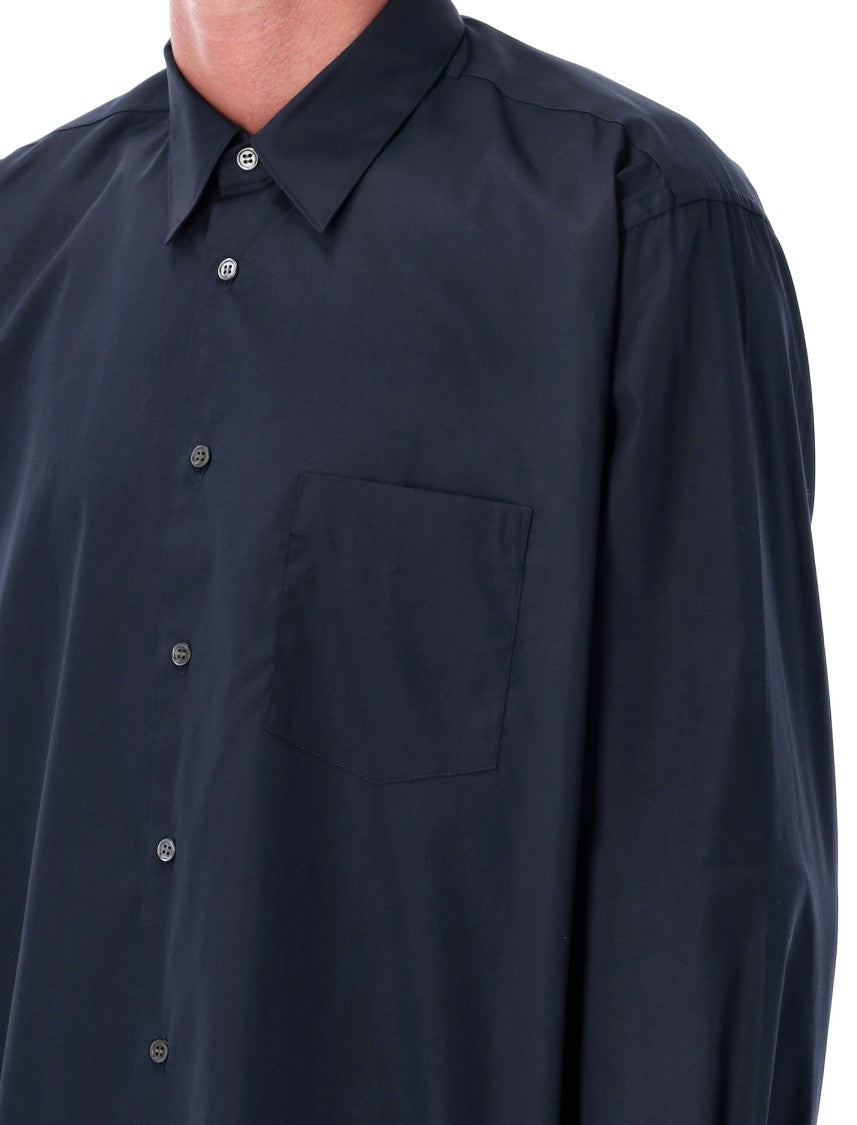 Comme Des Garçons Pointed Collar Button-Up Shirt