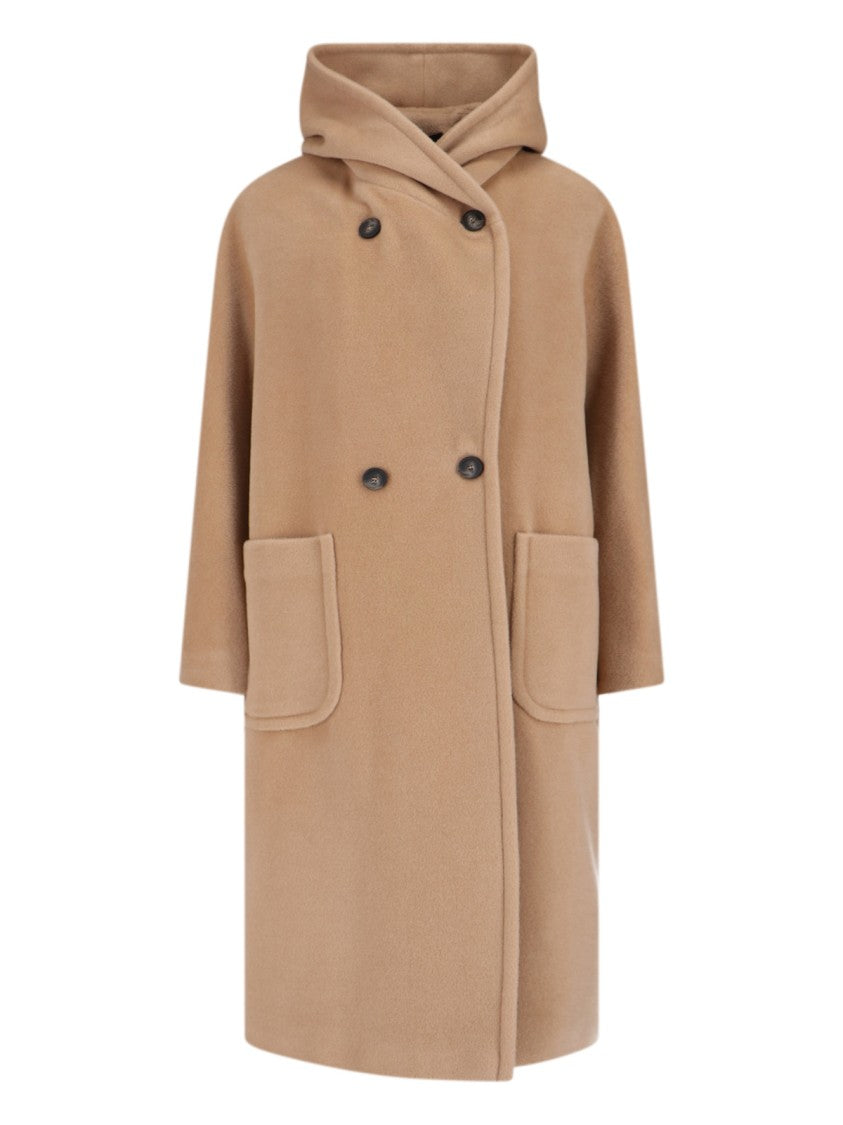 Tagliatore Structured Tailored Coat With Classic Silhouette