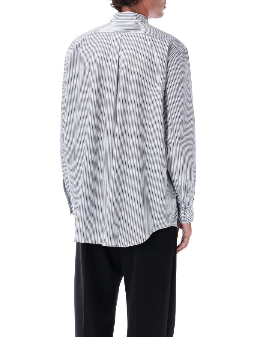 Comme Des Garçons Vertical Stripe Long-Sleeve Shirt