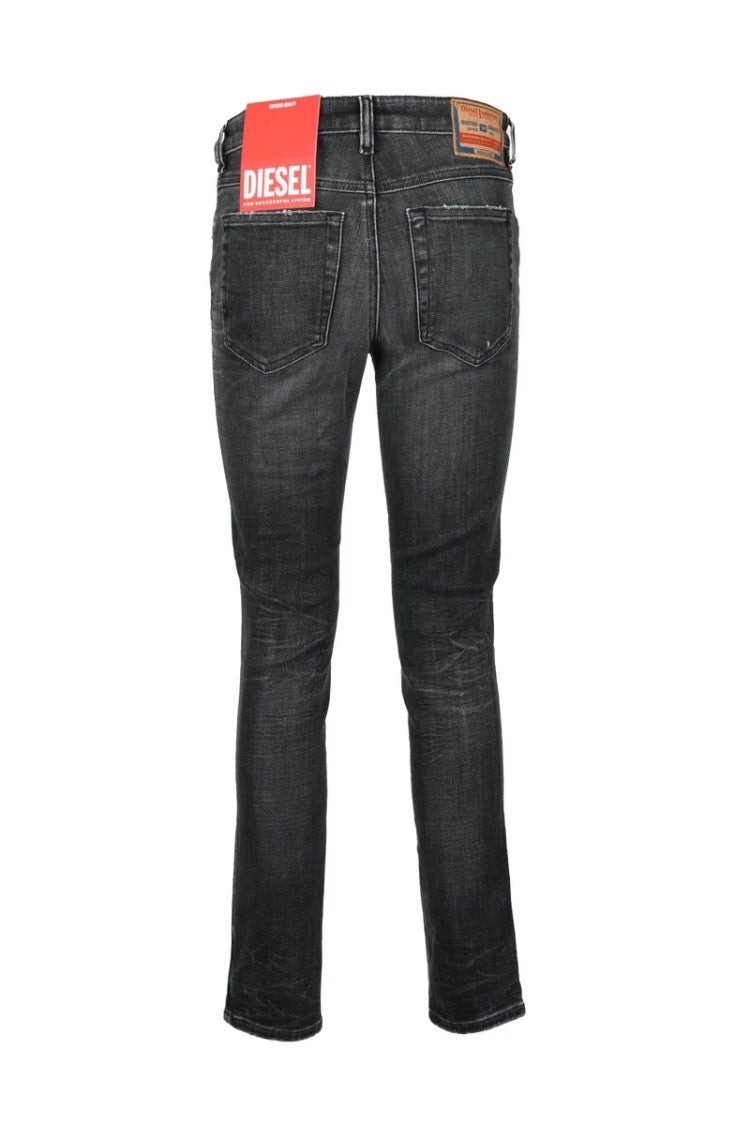 Diesel Babhila Skinny Fit Jeans - Black