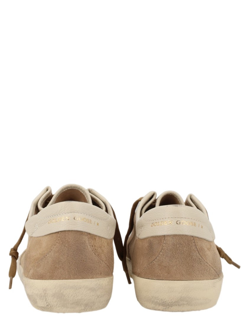 Golden Goose Super Star Vintage Cream Accents Cow Leather Sneakers