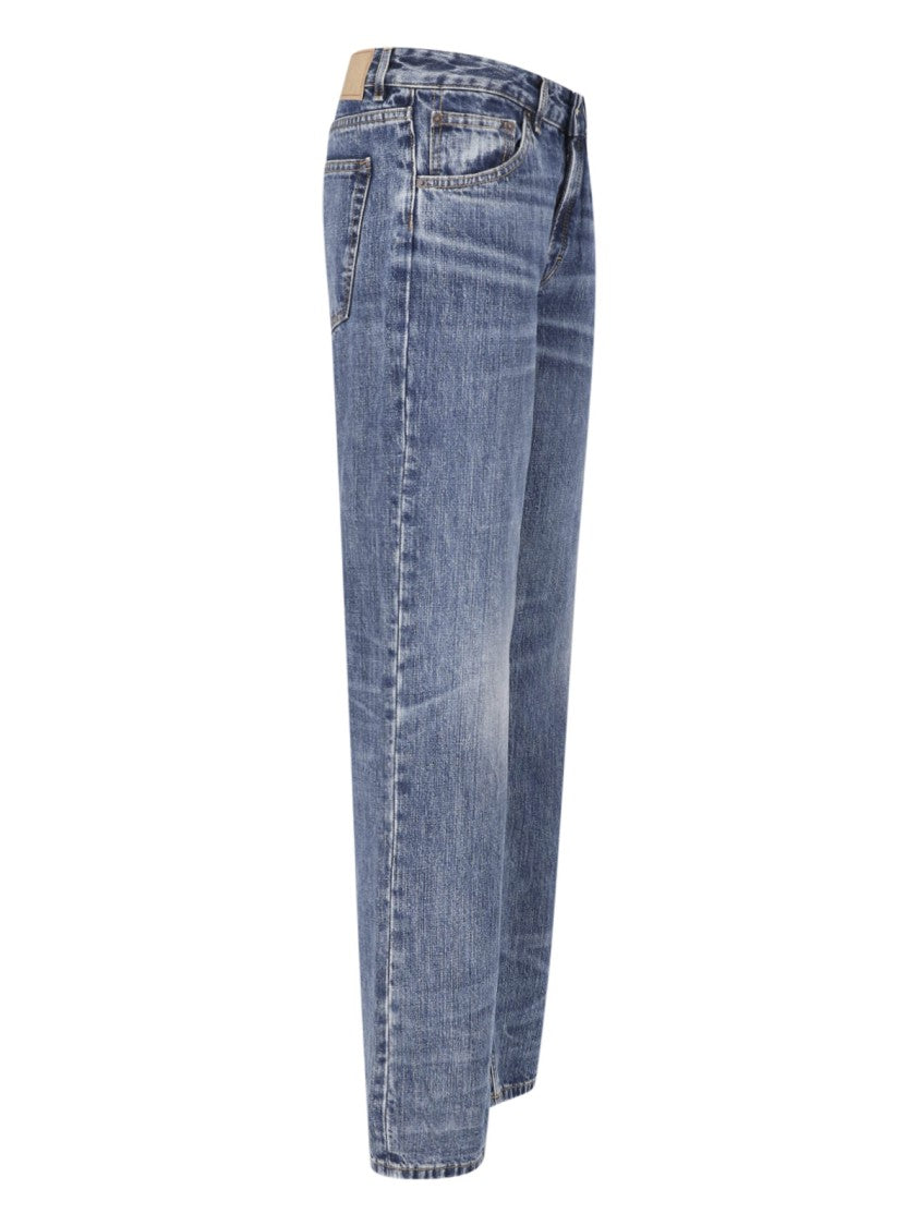 Jeanerica Straight-Leg Jeans With Classic Five-Pocket Design