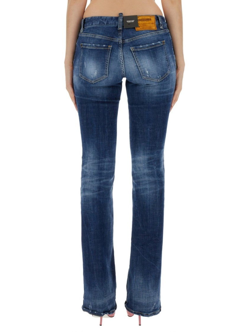 Dsquared2 Blue Flare Jeans