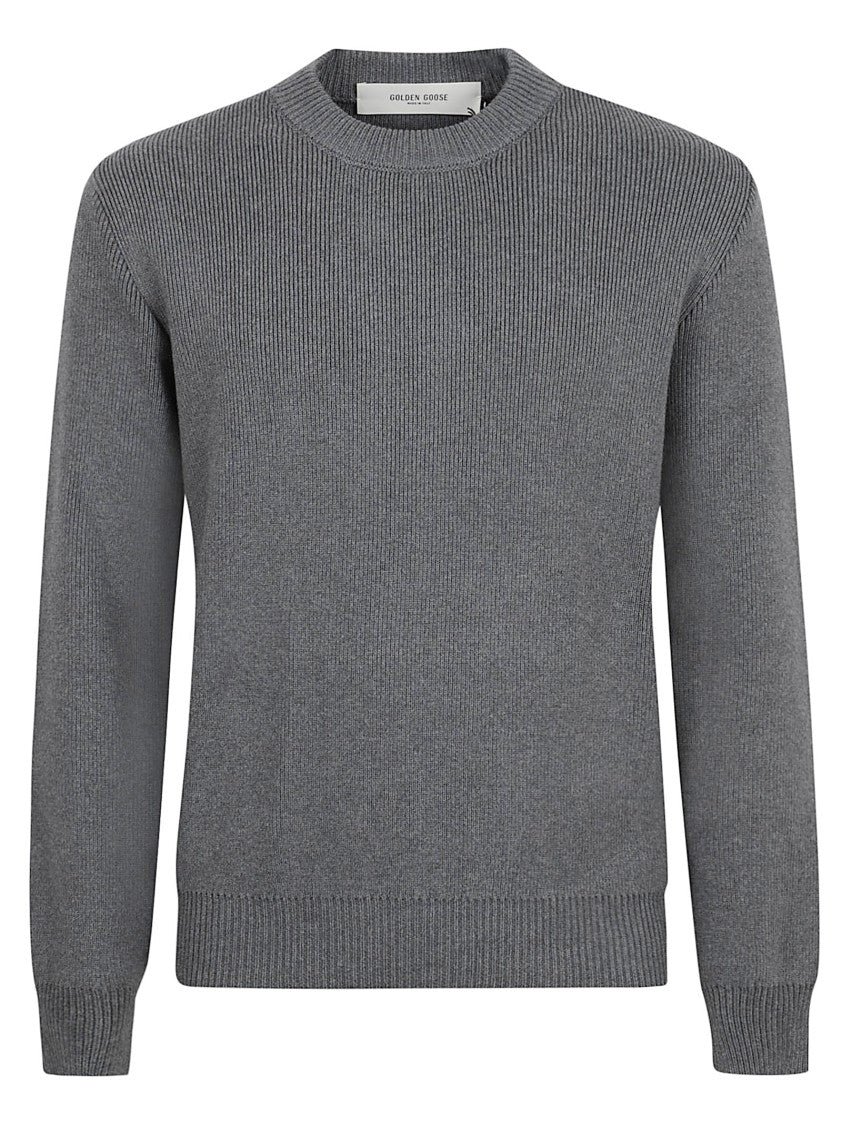 Golden Goose Stretch-Cotton Sweatshirt With Contrasting Logo Accent