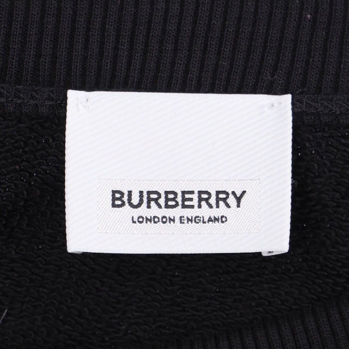 Burberry Monogram Embroidered T-Shirt In Organic Cotton Jersey