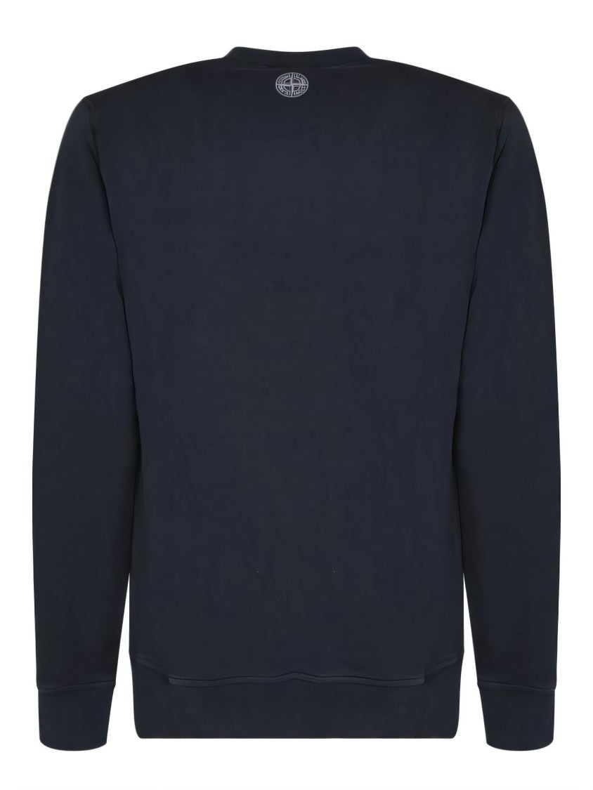 Stone Island Classic Crewneck Sweatshirt With Minimalist Design