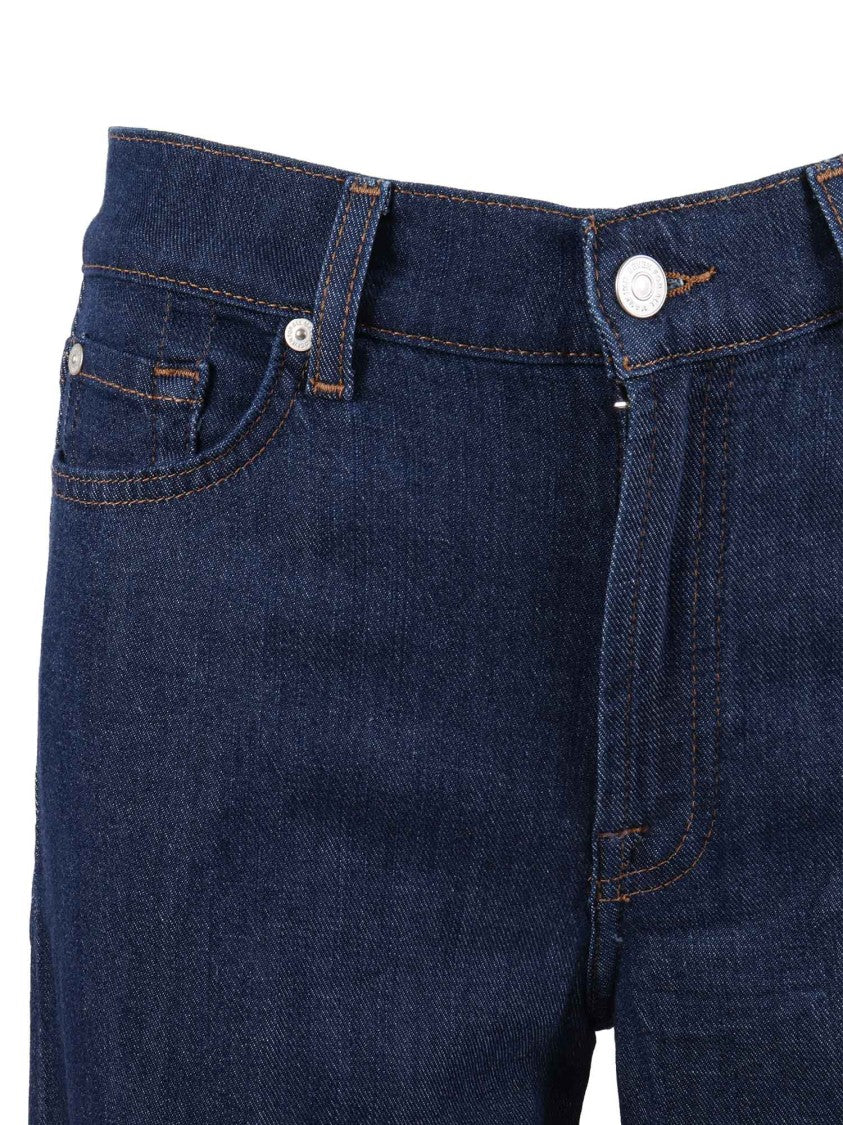 7 For All Mankind Lotta Halona Mid-Rise Slim Tapered Jeans