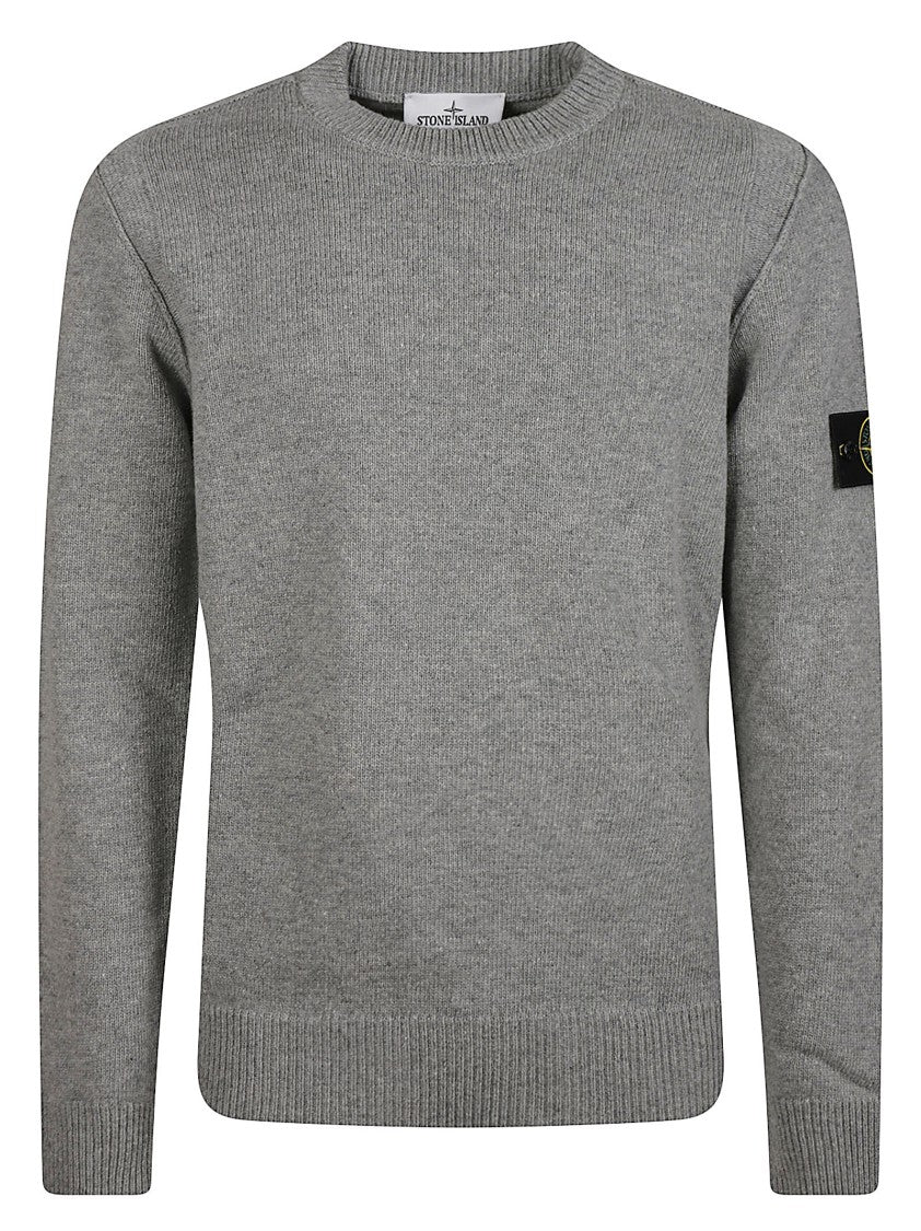 Stone Island Rws Classic Virgin Wool Crewneck Sweater