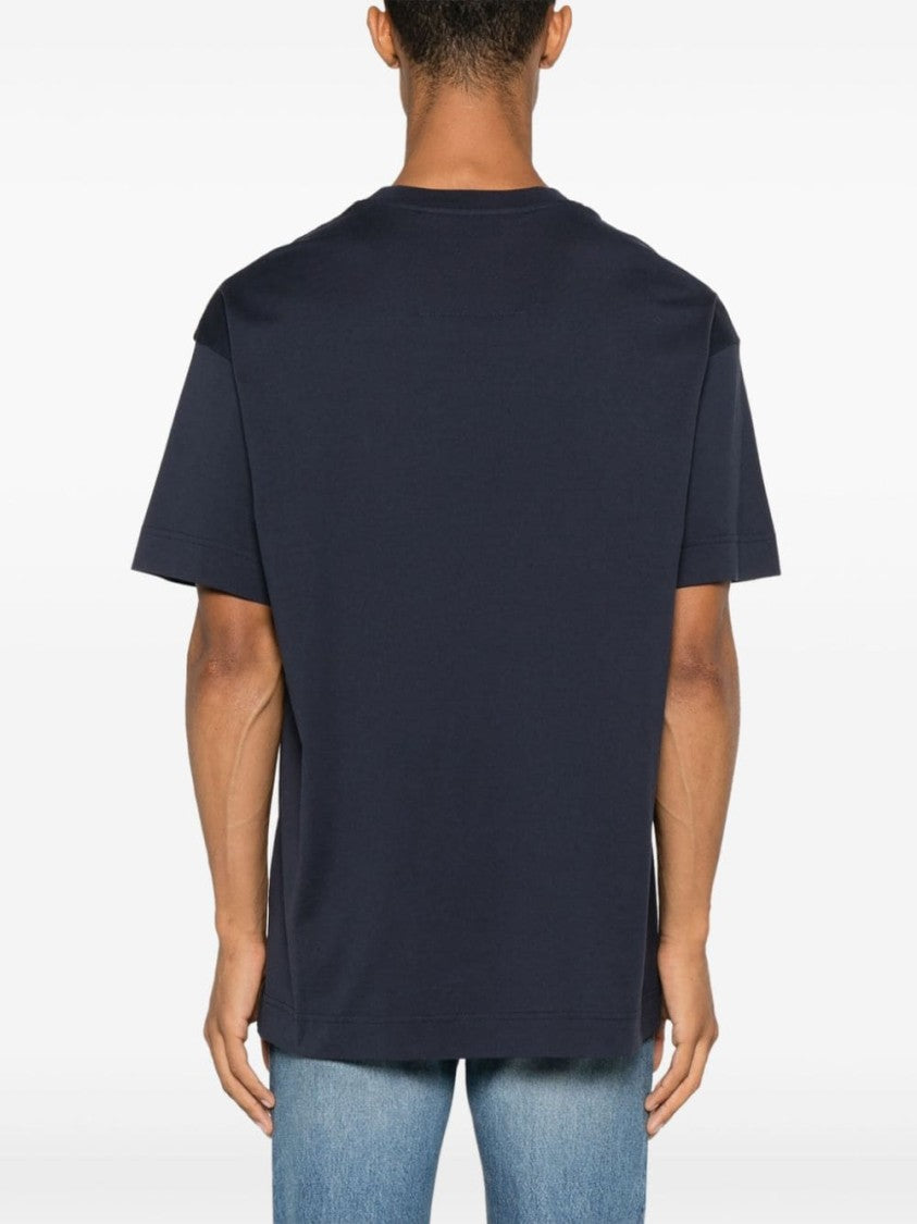 Givenchy Midnight Blue Cotton Jersey T-Shirt