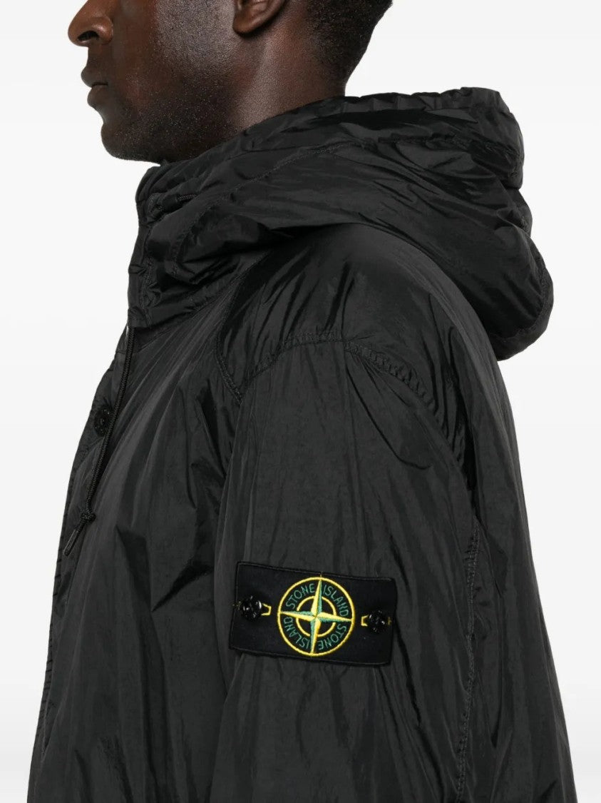 Stone Island Hooded Drawstring Coat