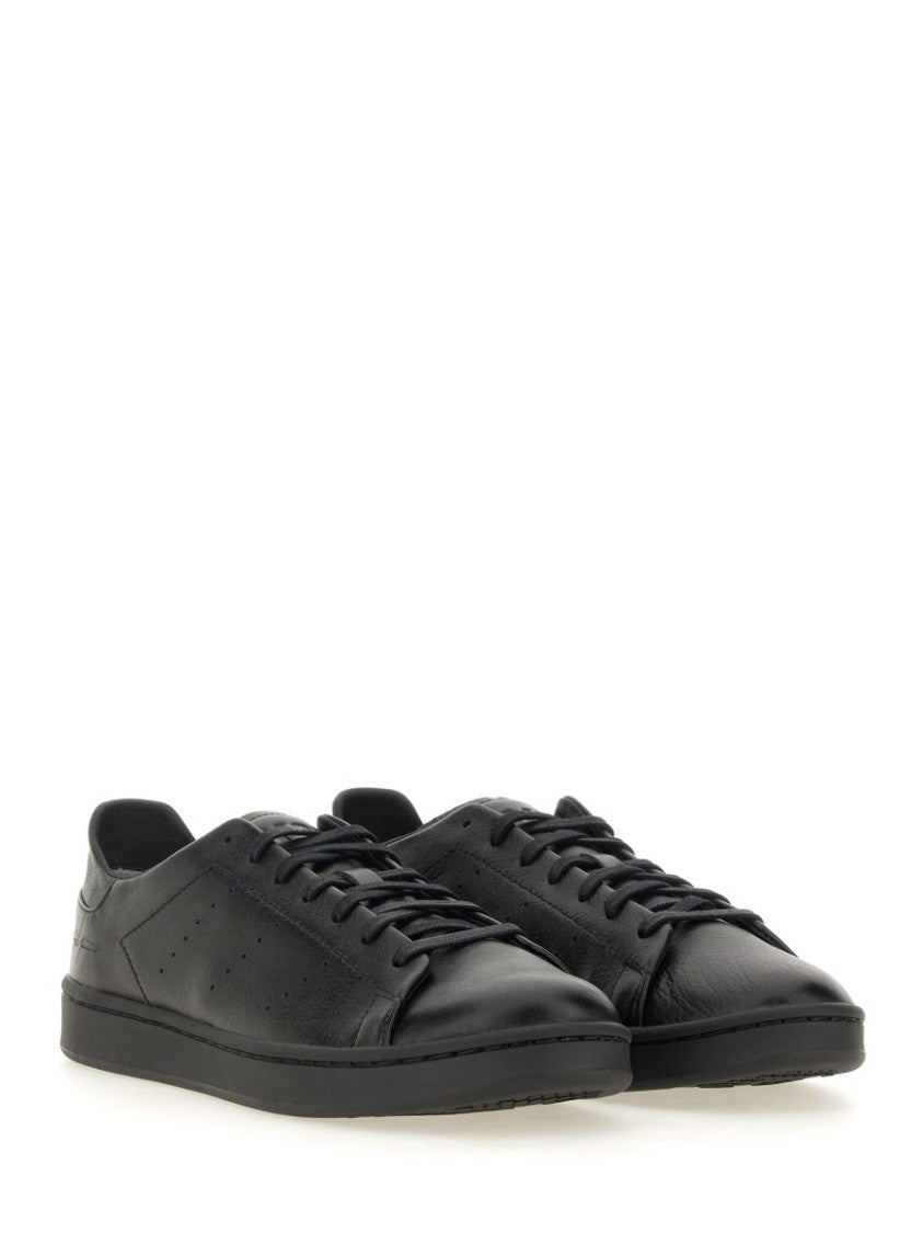 Y-3 Y-3 Stan Smith Low-Top Perforated Rubber Sole Sneakers