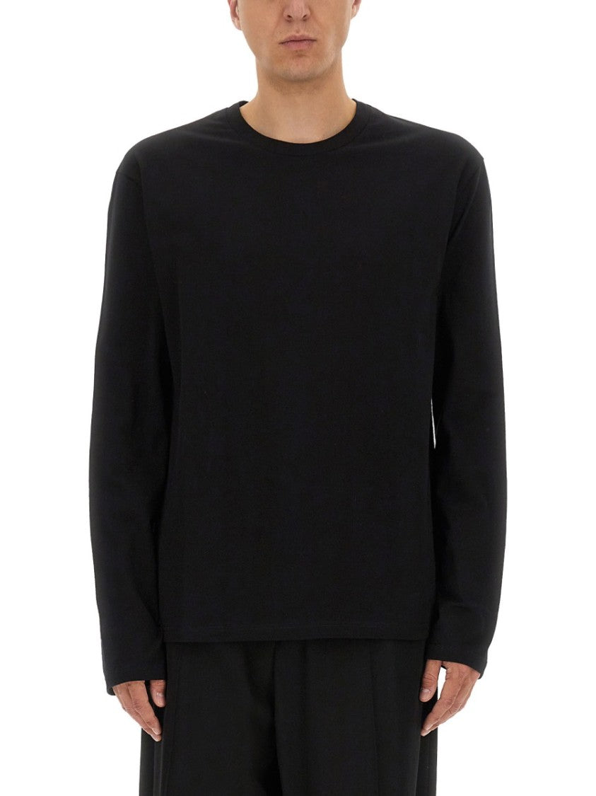 Jil Sander Relaxed Fit Long-Sleeved Cotton Tee