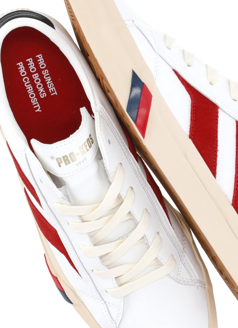 Pro-Keds White Royal Classic Suede Sneakers