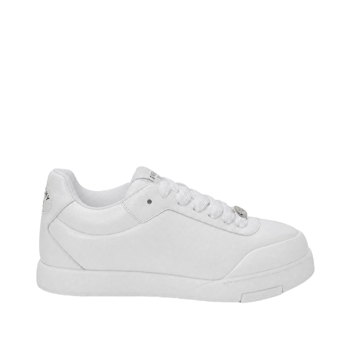 Givenchy Metallic Detail Minimalist Low-Top Sneakers