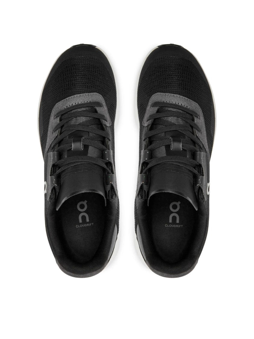 On Running Black White Textile Cloudrift Sneakers