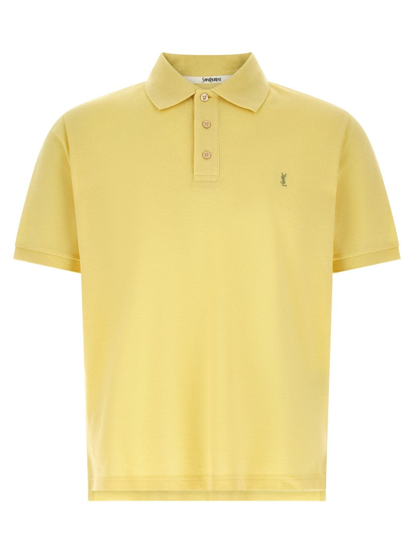 Saint Laurent 'Cassandre' Polo Shirt