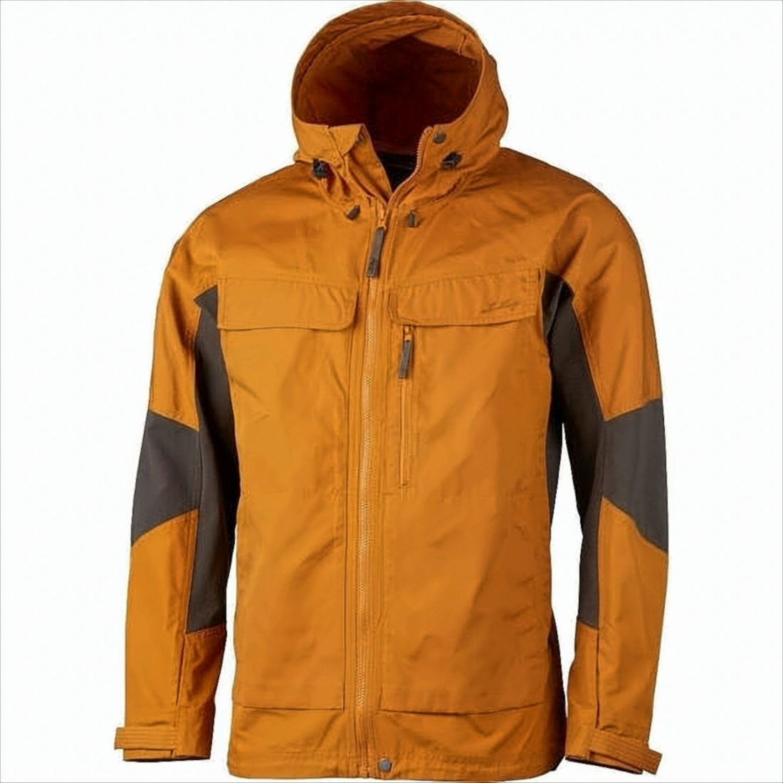 Lundhags Padded Burnt Orange Jacket With Hood