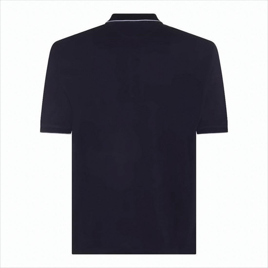 Brunello Cucinelli Short-Sleeve Polo Shirt With Ribbed Collar