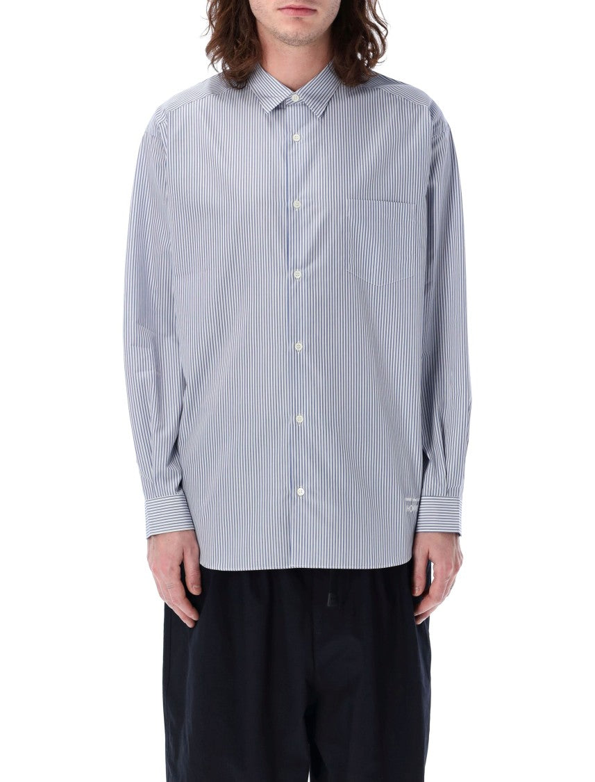 Comme Des Garçons Vertical Stripe Button-Down Shirt