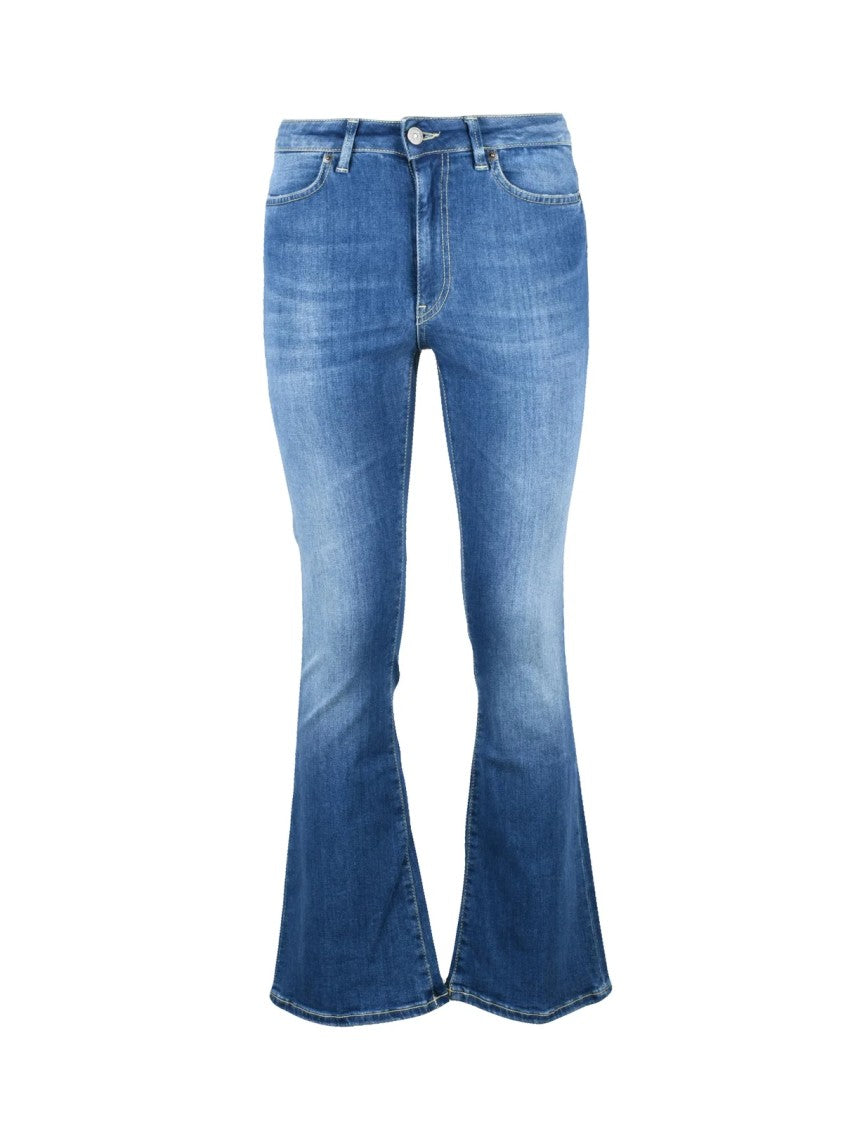 Dondup Superskinny Bootcut Denim Jeans With Classic Five-Pocket Design