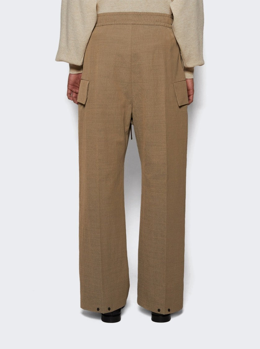Fear Of God Wide Leg Cargo Pant - Melange Beige