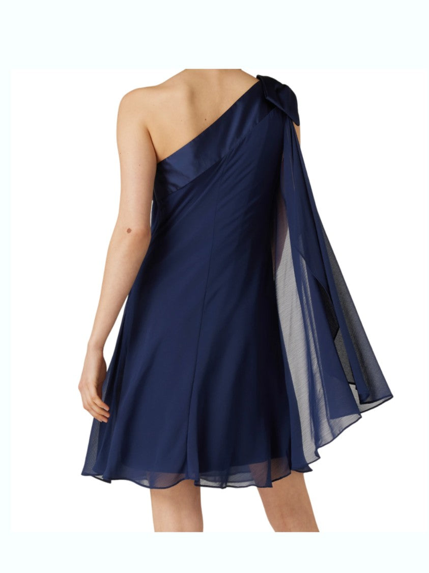 Lauren Ralph Lauren One-Shoulder Mini Dress