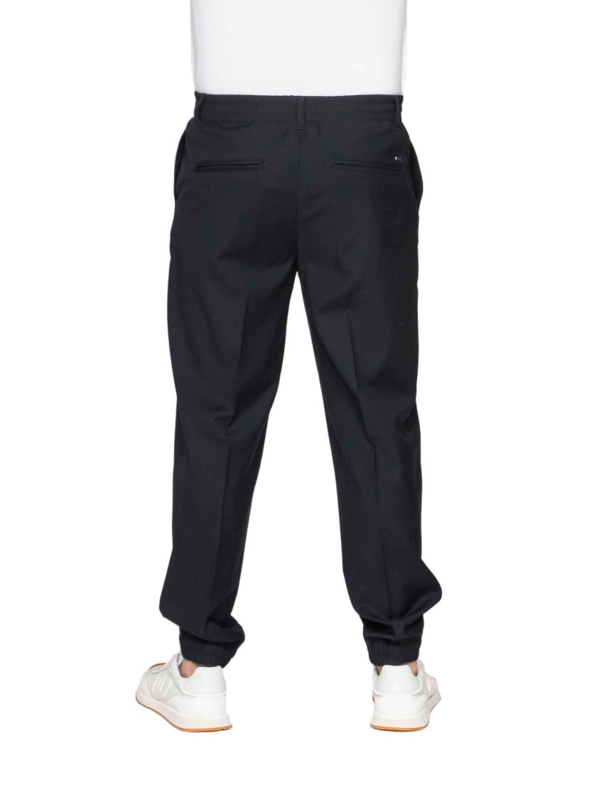 Emporio Armani Relaxed-Fit Tapered Elastic-Cuff Sweatpants