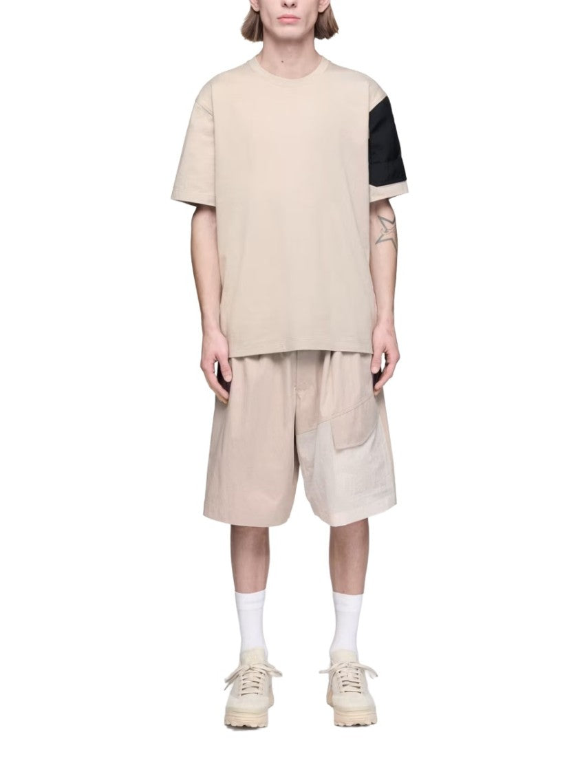 Y-3 Lightweight Cotton-Blend Ring Detail Shorts